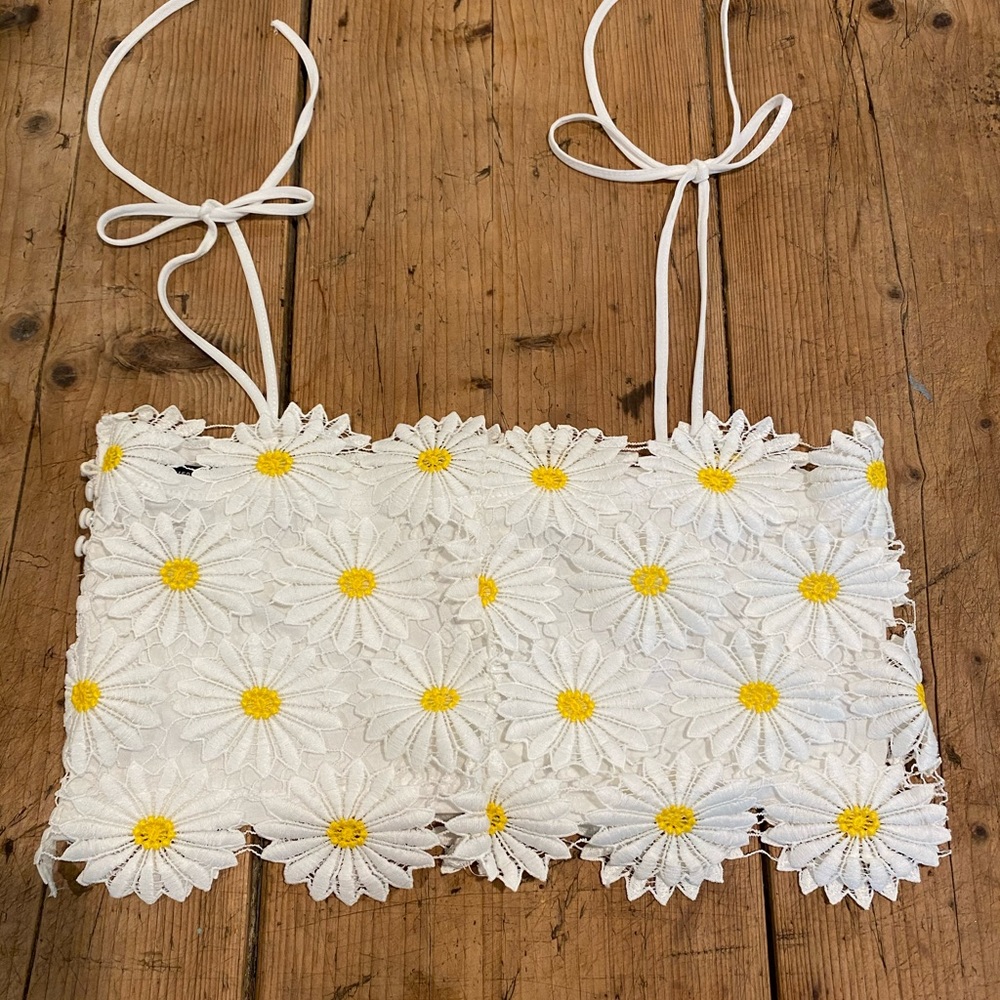 Floral crop top